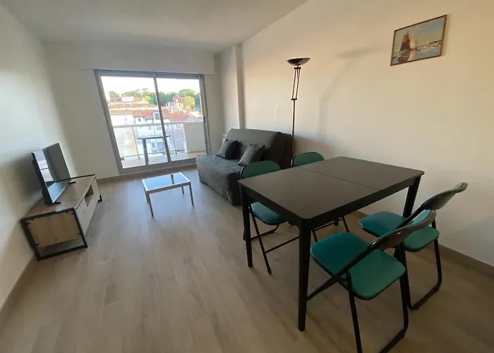 T2 Avec Terrasse, Wifi Et Parking Au Centre-ville D'arcachon - Fr-1-374-188 Apartamento *