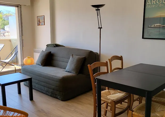 T2 Avec Terrasse, Wifi Et Parking Au Centre-ville D'arcachon - Fr-1-374-188 Apartamento *